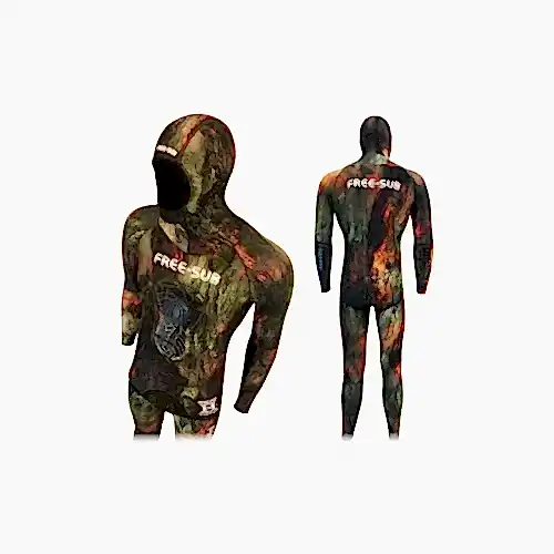 Free-Sub 7mm Aspendos Yamamoto Avcı Serbest Dalış Elbisesi