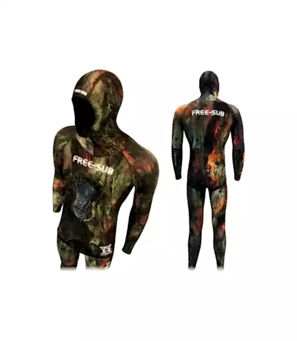 Free-Sub 3mm Aspendos Yamamoto Avcı Serbest Dalış Elbisesi