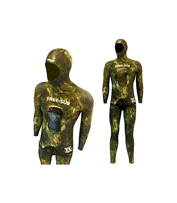 Free-Sub 7mm Kapadokya Yamamoto Avcı Serbest Dalış Elbisesi