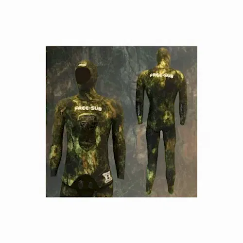 Free-Sub 7mm Kapadokya Yamamoto Avcı Serbest Dalış Elbisesi